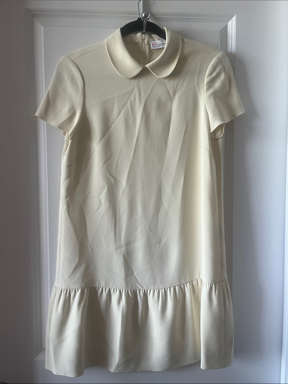 Red Valentino Cream Collared Dress
